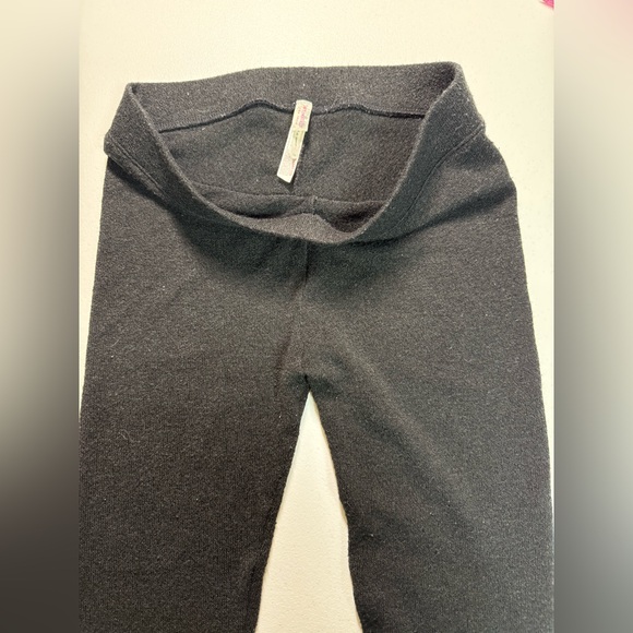 Free People Intimately Black Ribbed Leggings - Picture 7 of 14